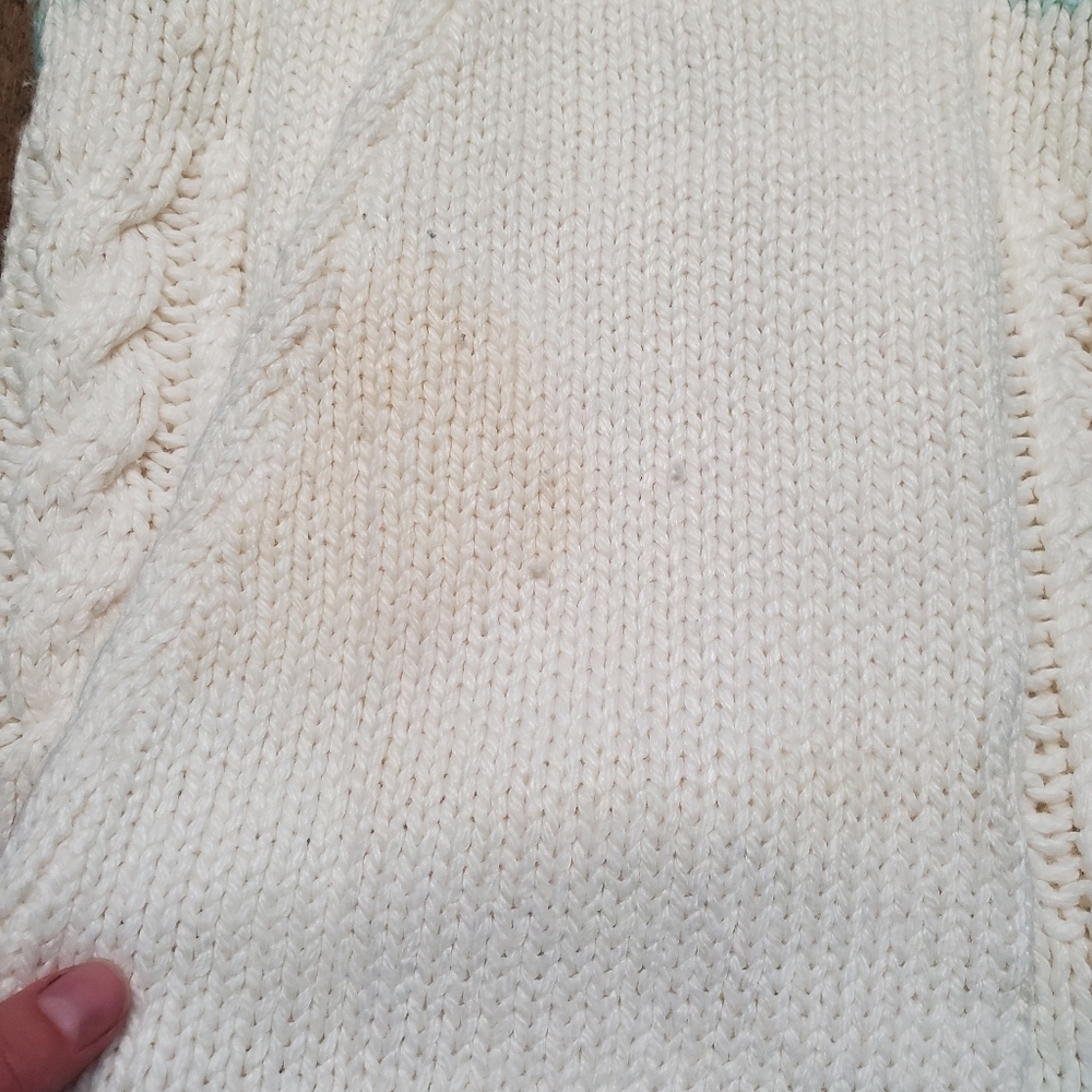 RAFFERTY | Vintage Floral Sweater sz L - Picture 7 of 7